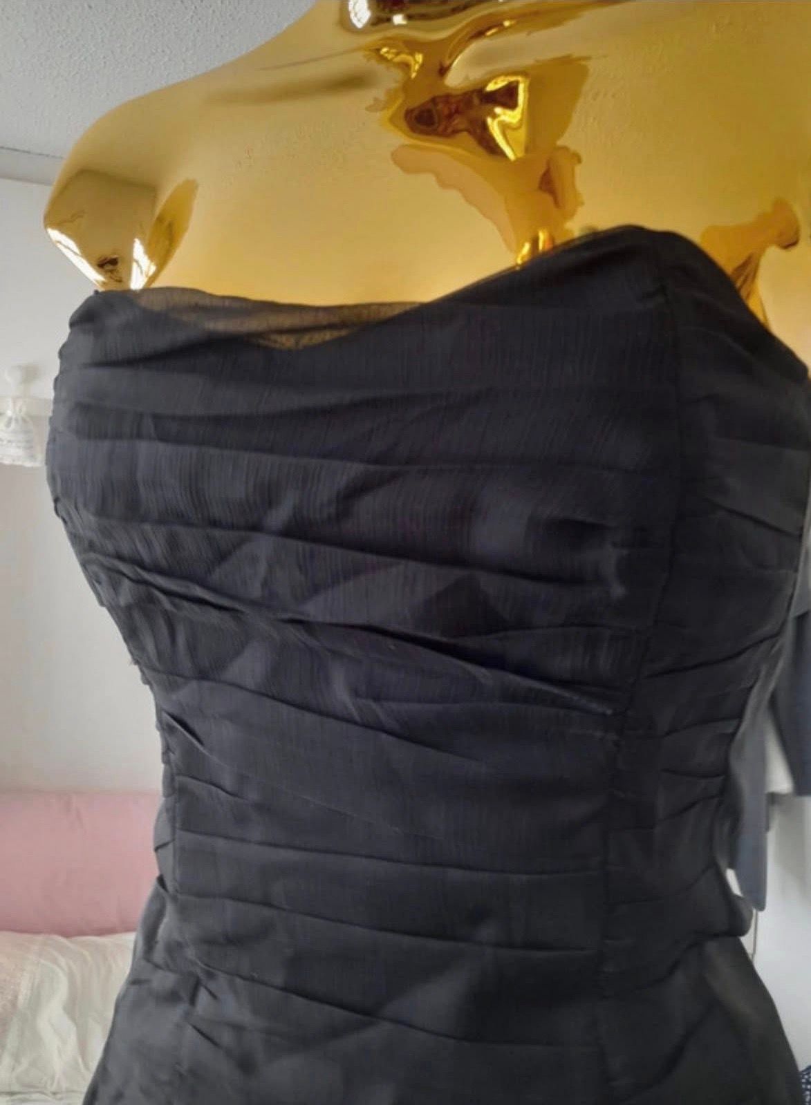 Charas black corset cocktail dress 2000's  — photo 1 of 5
