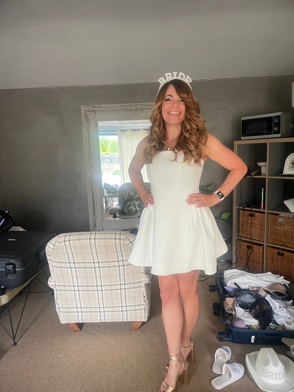 Coast Ivory Mini Dress with Bow  — photo 5 of 5