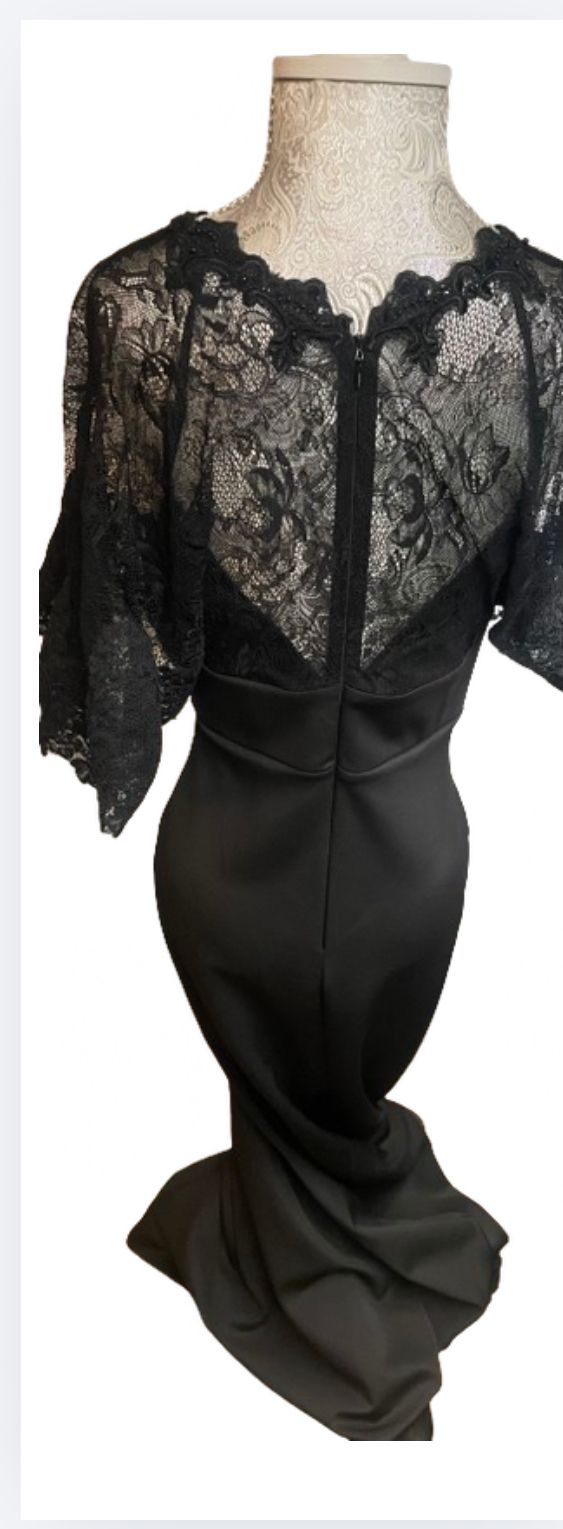 Glamorous Black Maxi Dress — photo 4 of 7
