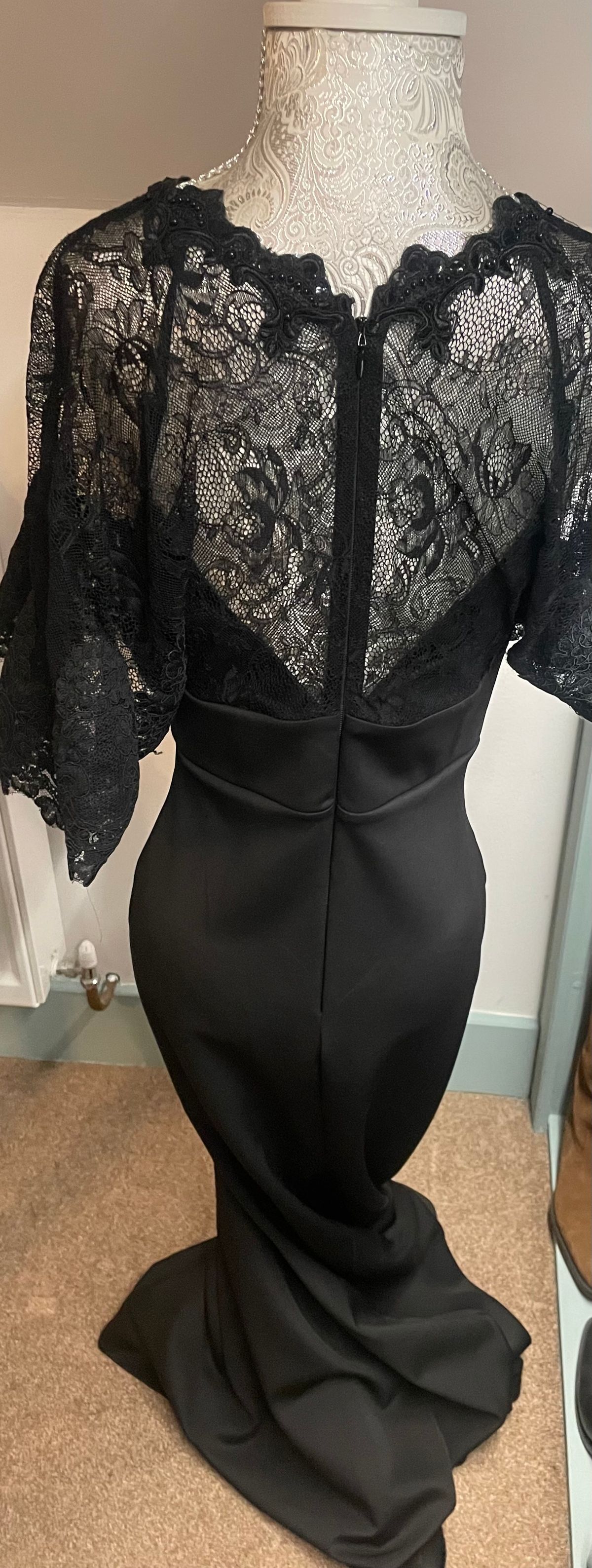 Glamorous Black Maxi Dress — photo 7 of 7
