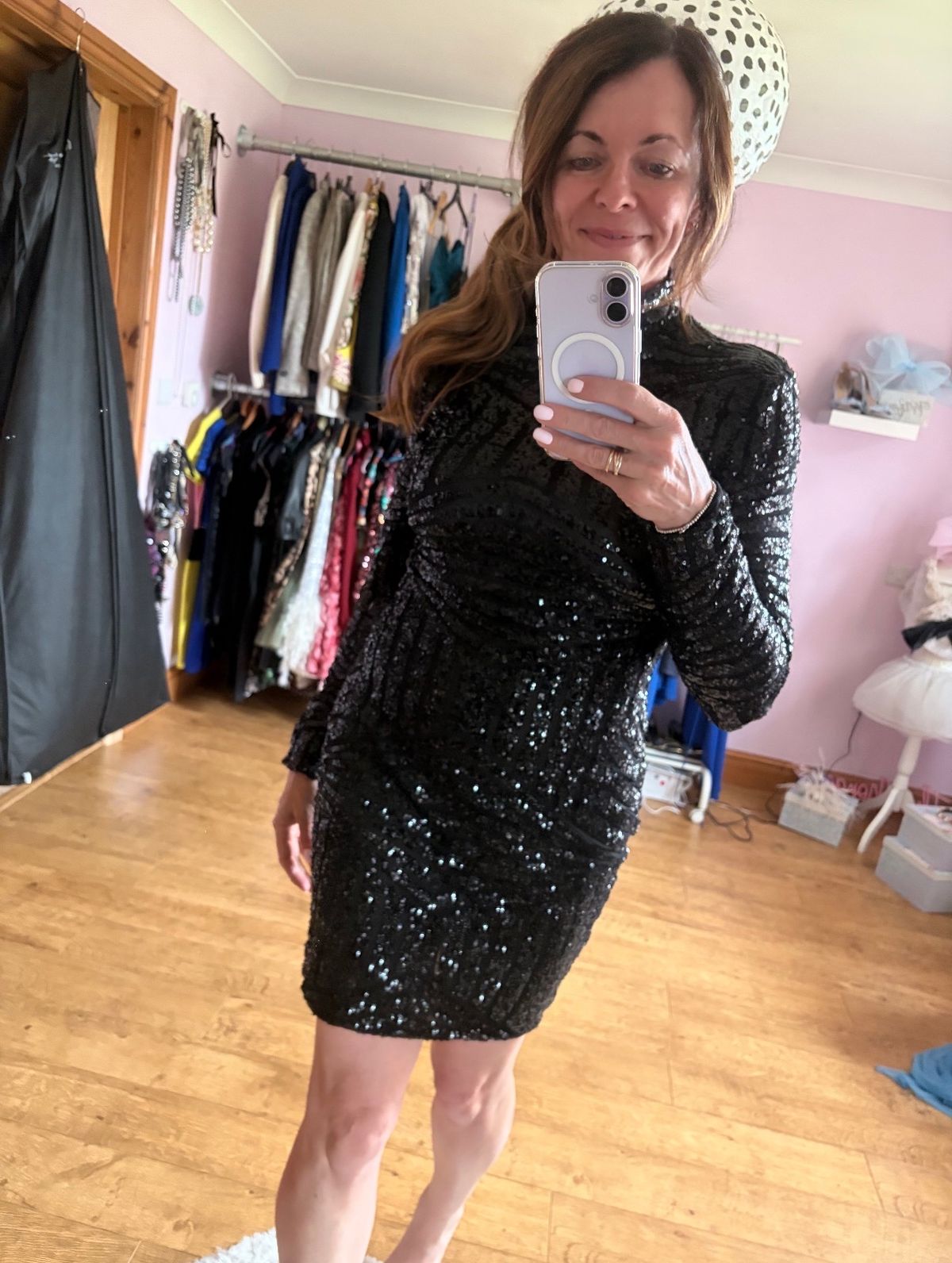 House and of CB Celeb Boutique Black Sequin Bodycon Dress  — photo 5 of 5