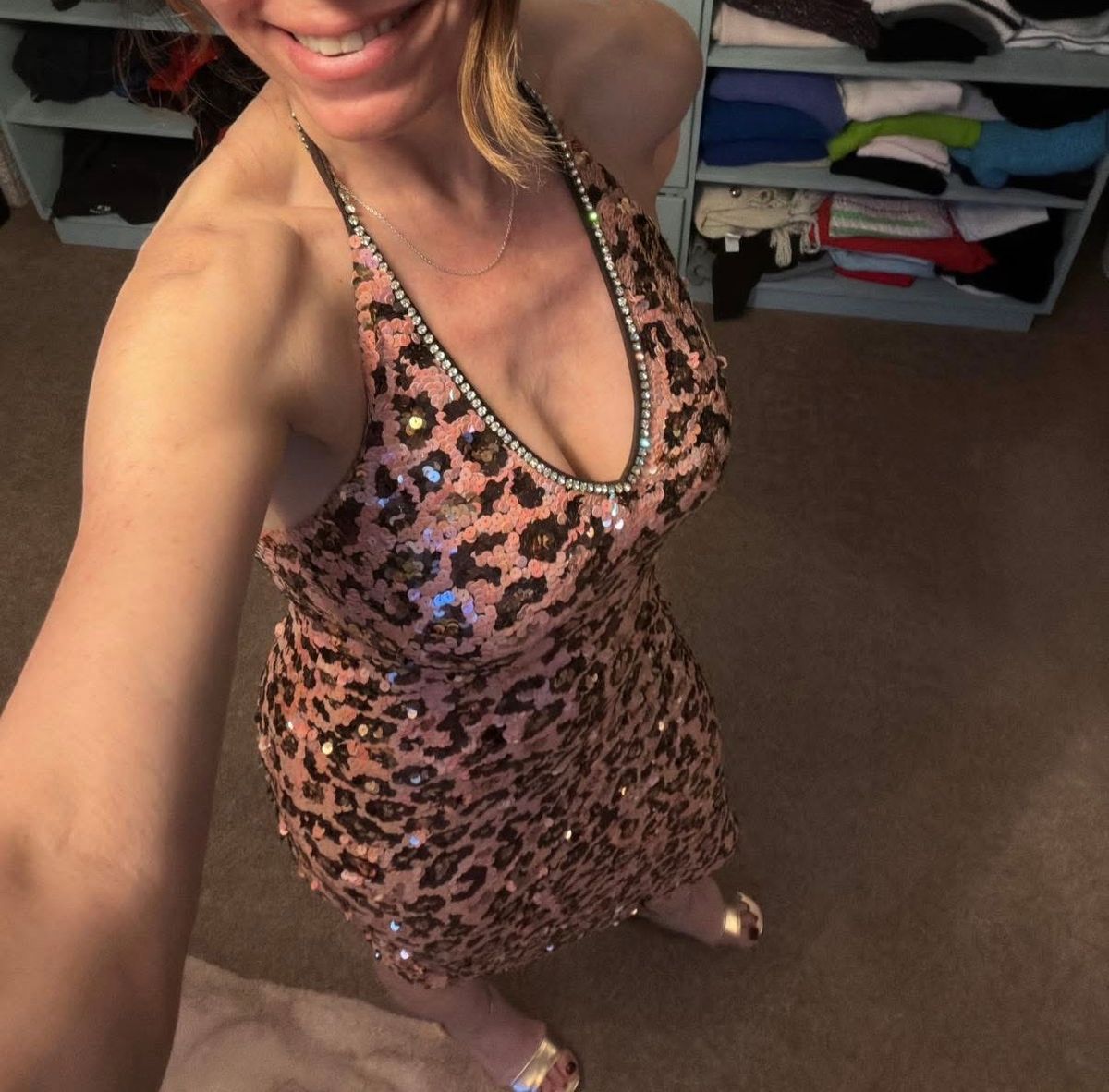Karen Millen Vintage 1990's Sequin Halterneck Dress  — photo 3 of 4