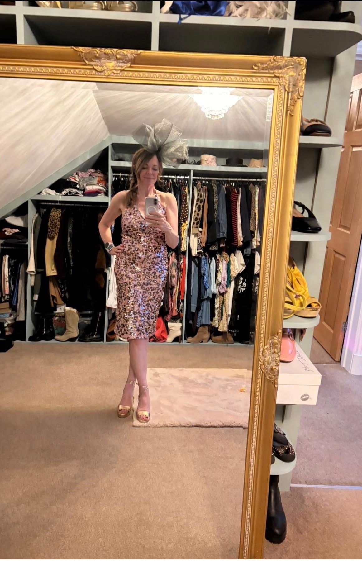 Karen Millen Vintage 1990's Sequin Halterneck Dress  — photo 4 of 4
