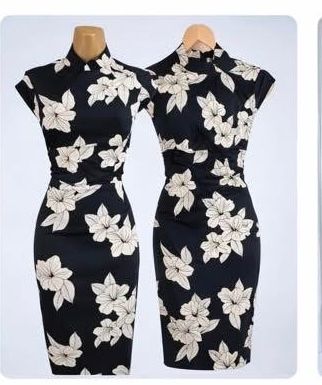 Karen Millen Vintage 2000's Oriental Wiggle dress.  — photo 1 of 12