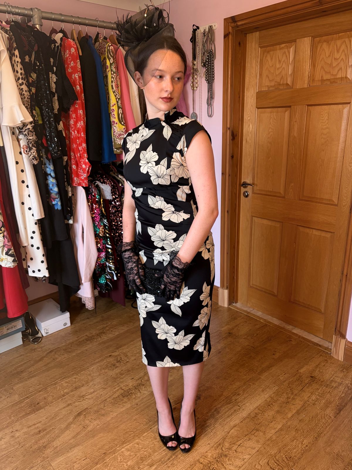 Karen Millen Vintage 2000's Oriental Wiggle dress.  — photo 11 of 12