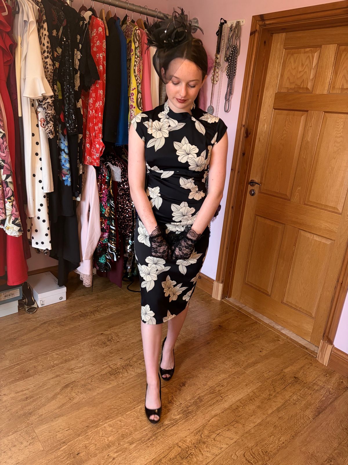 Karen Millen Vintage 2000's Oriental Wiggle dress.  — photo 3 of 12