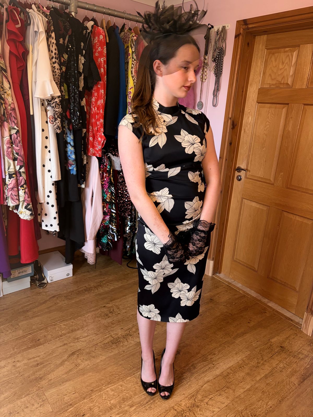 Karen Millen Vintage 2000's Oriental Wiggle dress.  — photo 4 of 12
