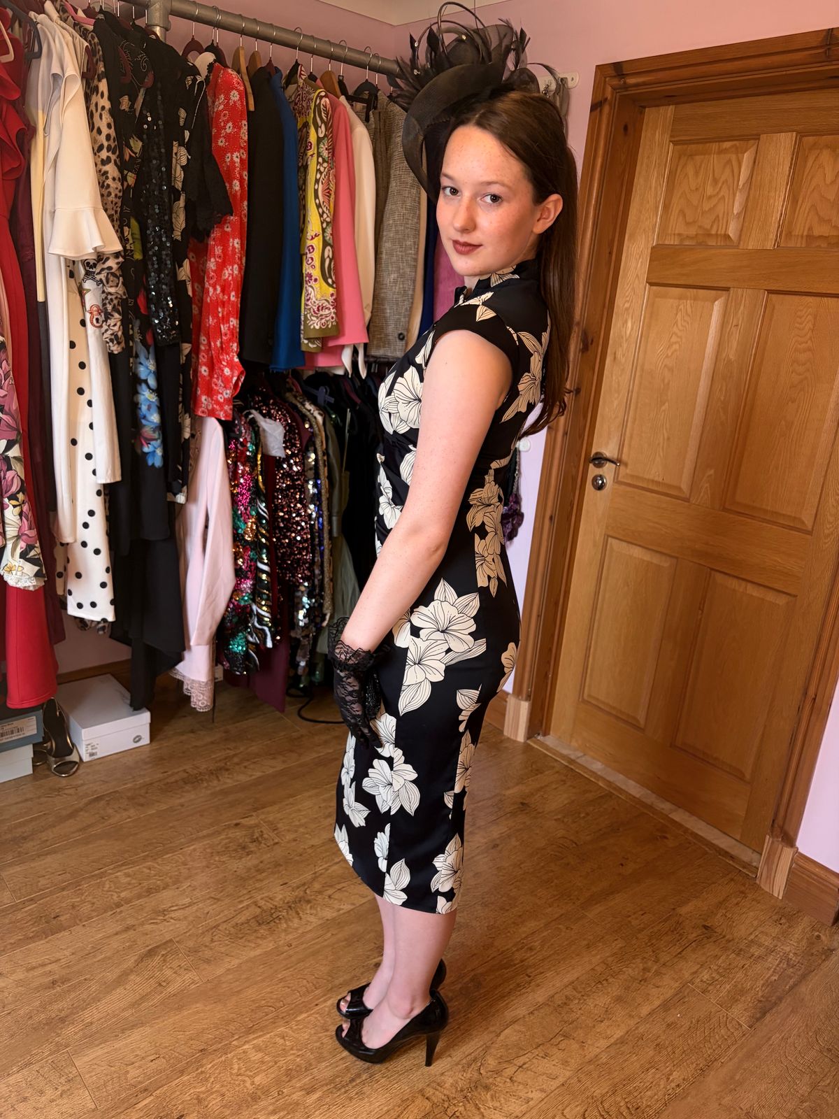 Karen Millen Vintage 2000's Oriental Wiggle dress.  — photo 7 of 12
