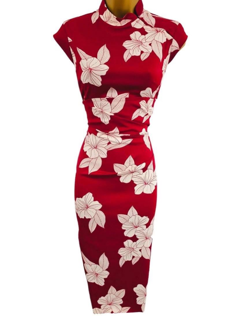 Karen Millen Vintage Y2K Oriental Dress  — photo 1 of 2