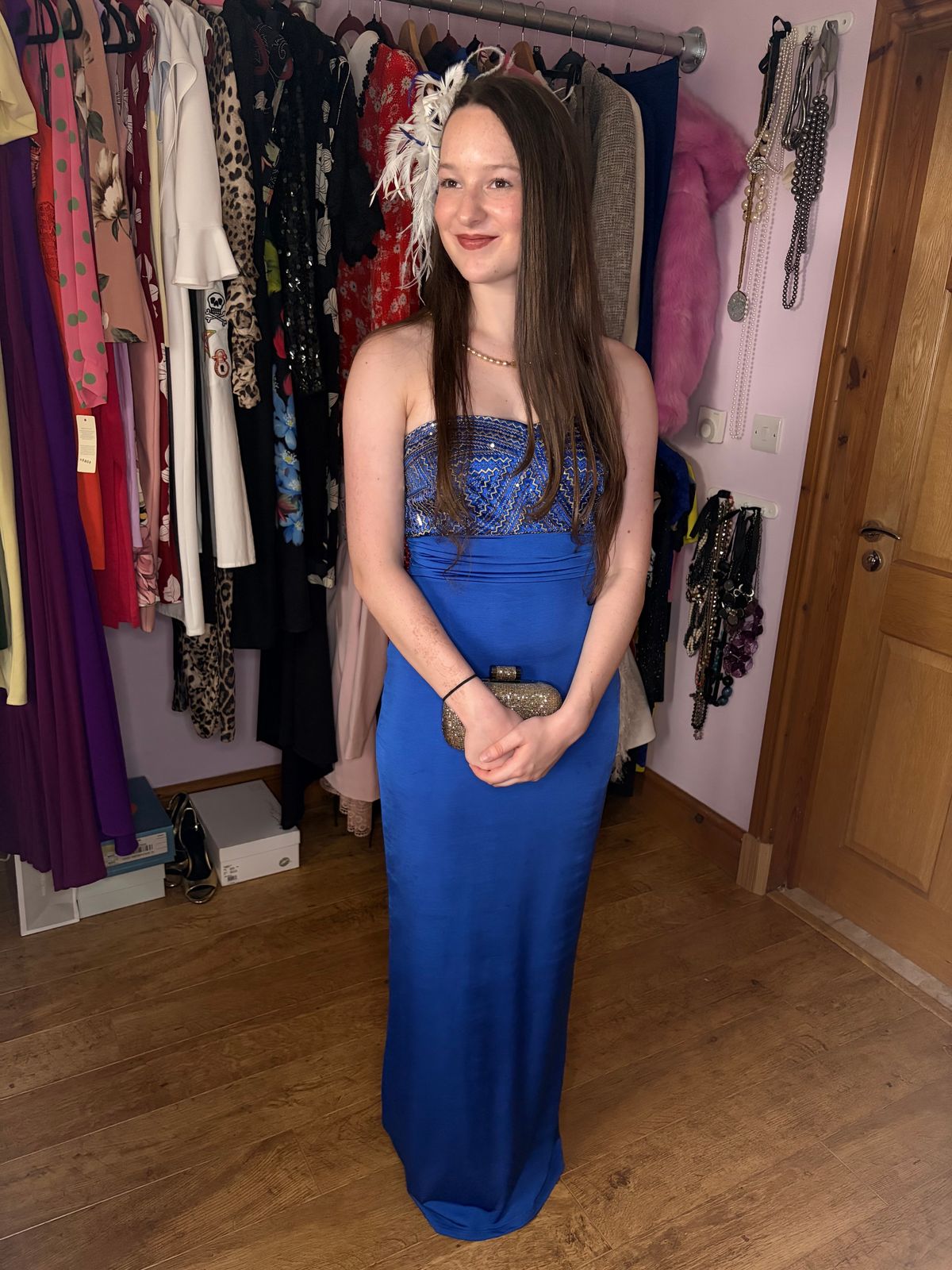 Lipsy London Sequin Bandeau Maxi Dress 2013  — photo 7 of 7