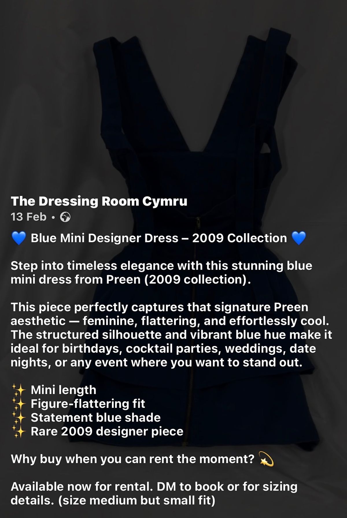 Preen Designer Bodycon Mini Dress 2009 — photo 5 of 7