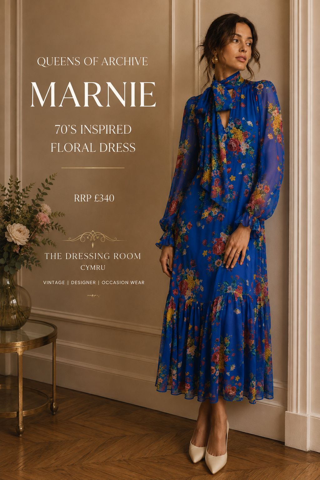Queens of Archive Floral Marnie Dress  — photo 1 of 2