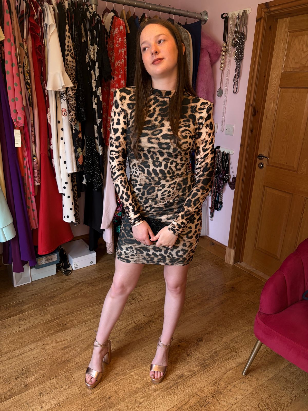 Ruched and Ready Eyes on You Dress  — photo 3 of 12