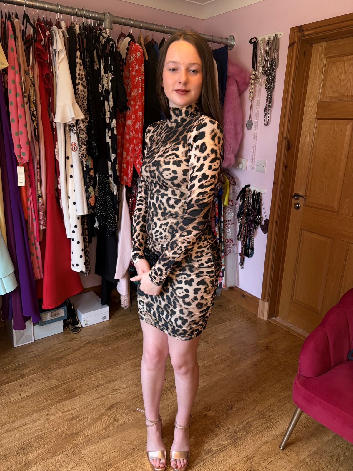 Ruched and Ready Eyes on You Dress  — photo 6 of 12