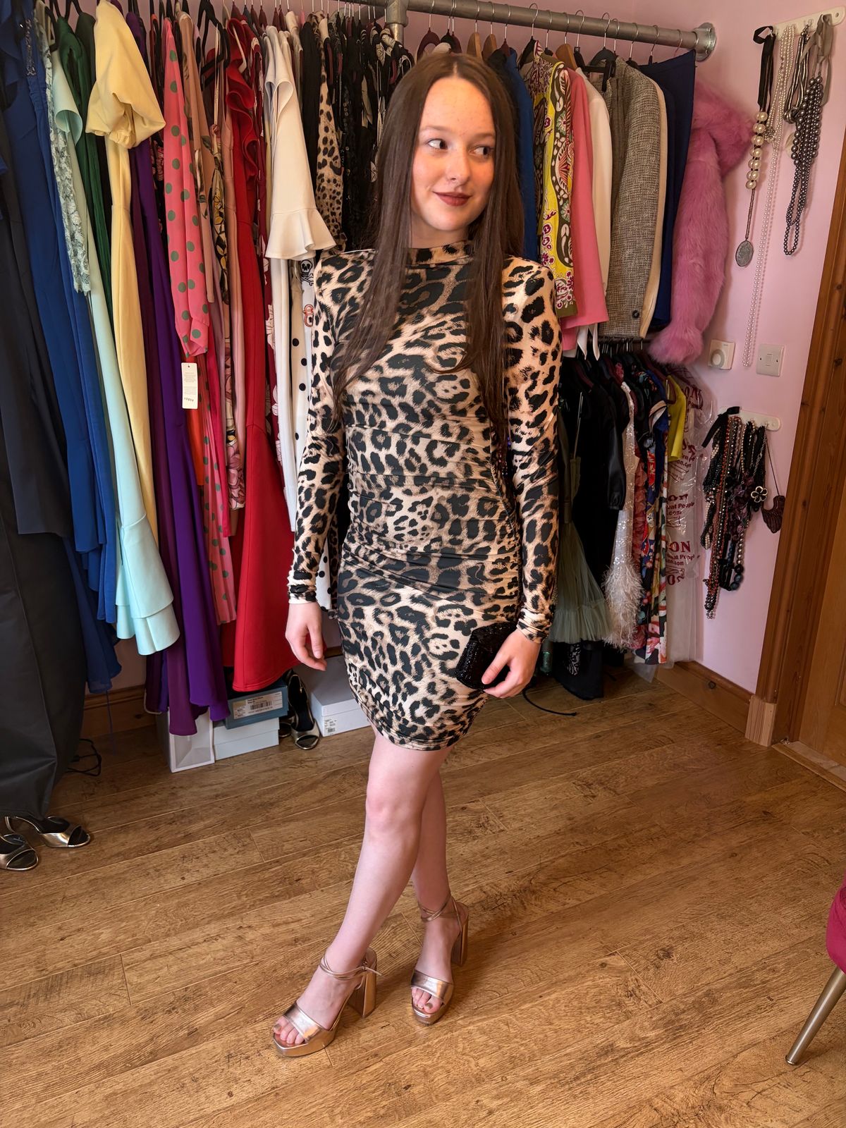 Ruched and Ready Eyes on You Dress  — photo 8 of 12