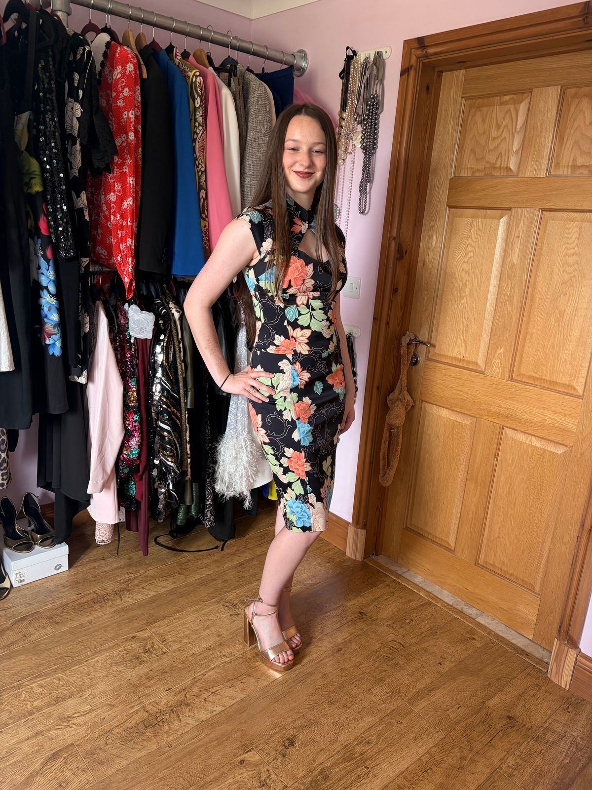Vintage 2000's Karen Millen Oriental Wiggle Dress  — photo 4 of 10