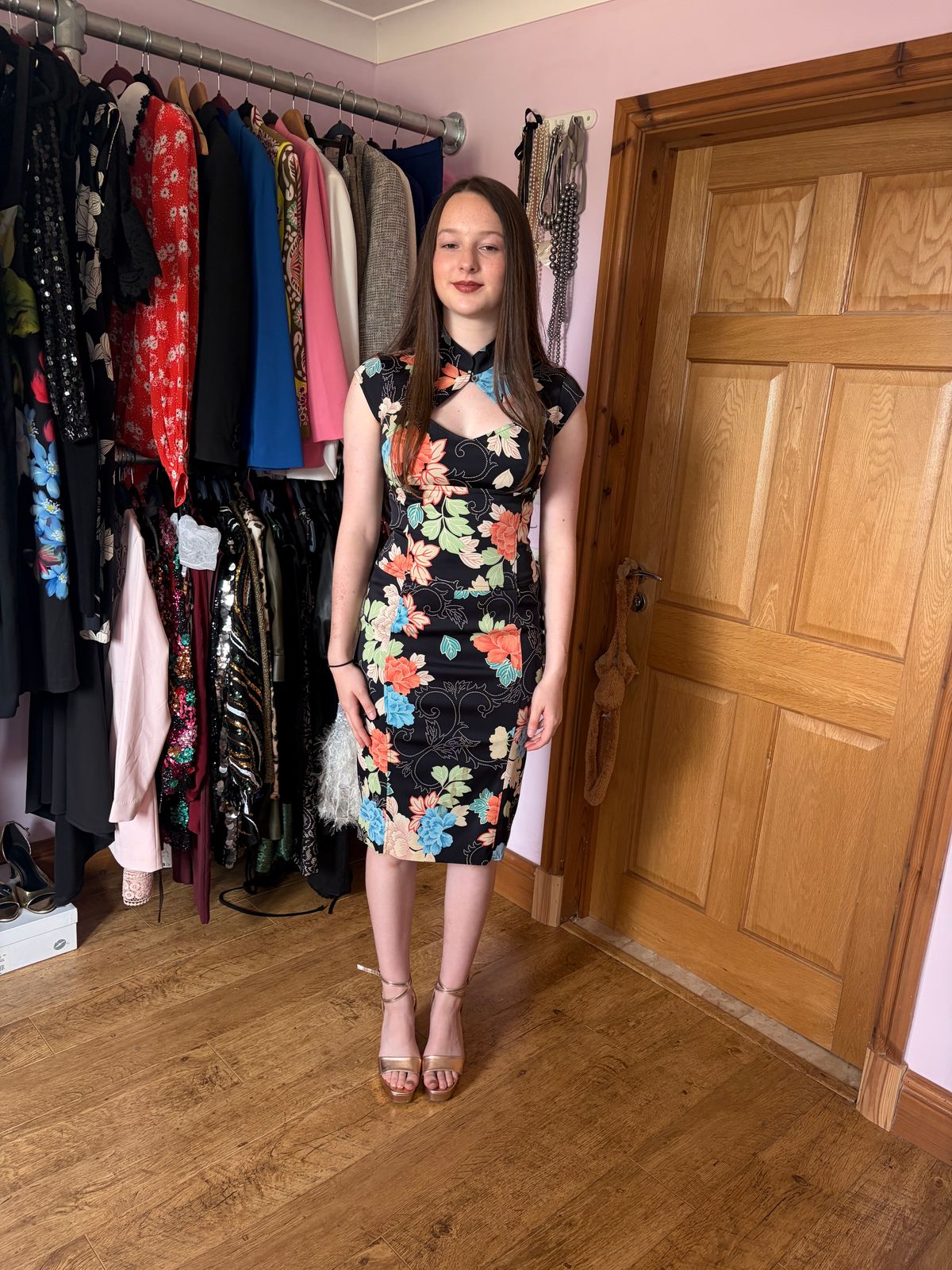 Vintage 2000's Karen Millen Oriental Wiggle Dress  — photo 5 of 10