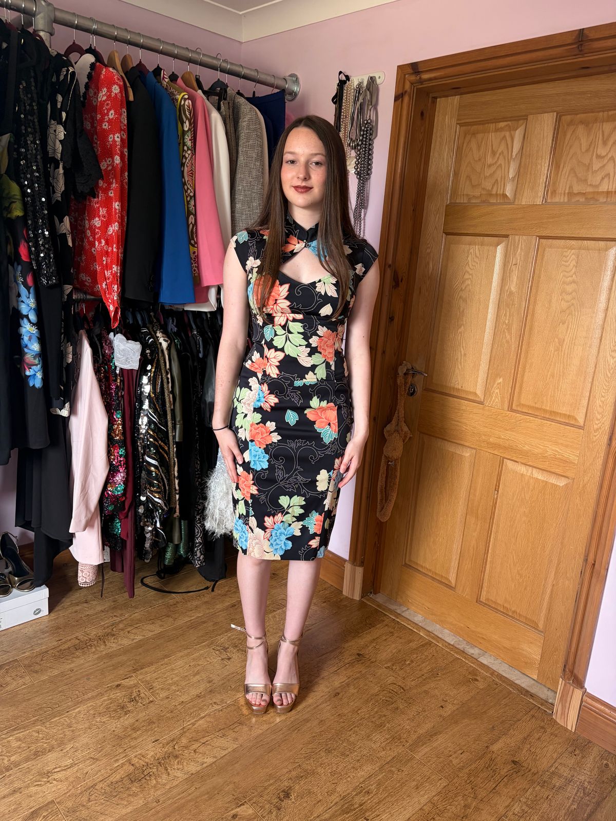 Vintage 2000's Karen Millen Oriental Wiggle Dress  — photo 7 of 10